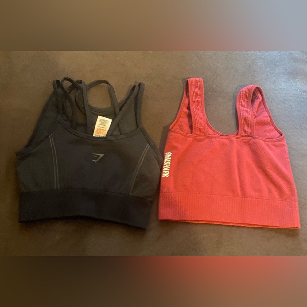 2 GymShark sports bra